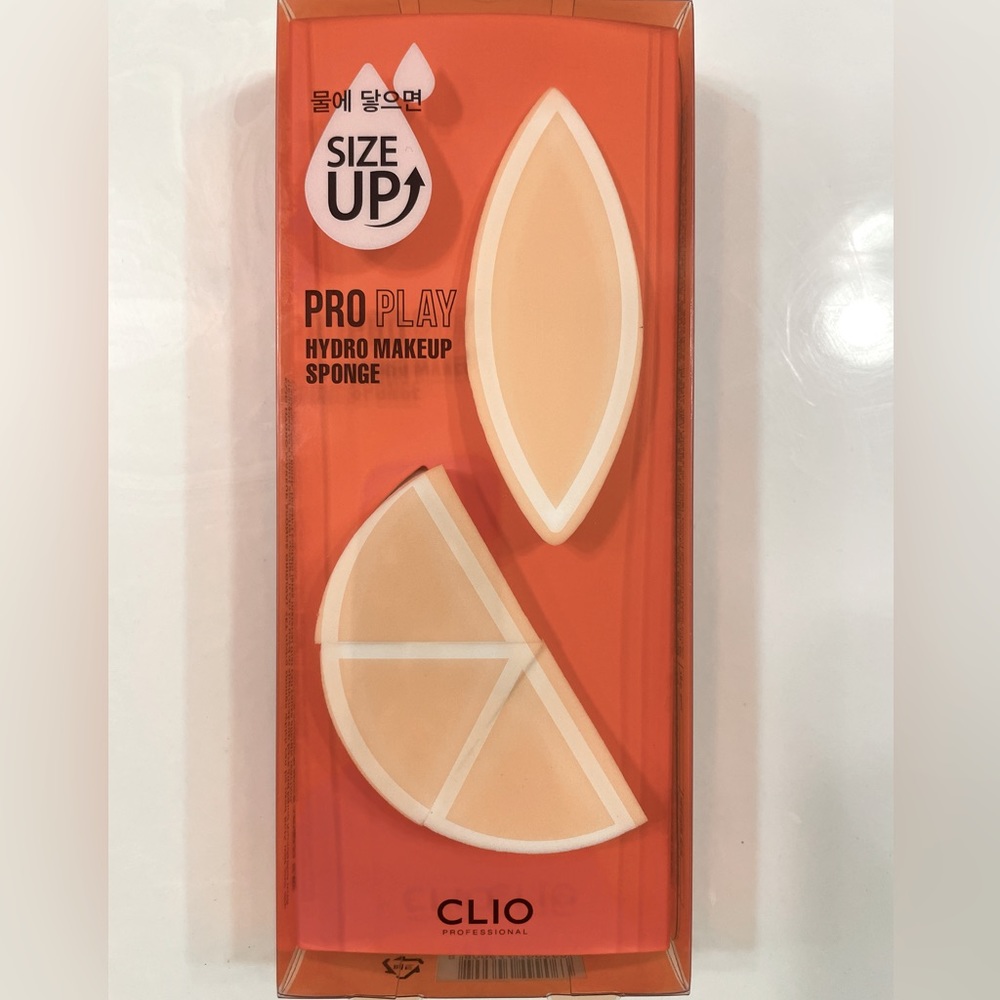 Brand New, CLIO Hydro makeup Sponge Original Set